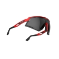 Okulary rowerowe Rudy Project Defender czarno-czerwone