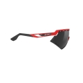 Okulary rowerowe Rudy Project Defender czarno-czerwone