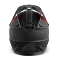 Kask rowerowy Fullface Bluegrass Intox czarno-czerwony