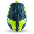 Kask rowerowy Fullface Bluegrass Intox niebiesko-żółty