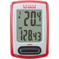 Licznik rowerowy bezprzewodowy Cateye Velo Wireless CC-VT230W czerwony