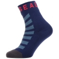 Skarpety wodoodporne SealSkinz Warm Weather Short Hydrostop granatowe