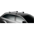 Bagażnik Dachowy Thule WingBar Edge BMW 4-serie 2-dr Coupé 14-20 fabryczne punkty srebrny