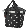 Koszyk na rower KlickFix Bikebasket Black Dots