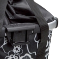 Koszyk na rower KlickFix Bikebasket Fleur Black