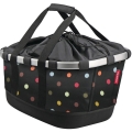 Koszyk na rower KlickFix Bikebasket GT UniKlip Dots