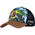 Czapka z daszkiem Buff Trucker Cap Scarlett Macaw