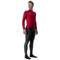 Bluza rowerowa Castelli Pro Thermal Mid LS czerwona