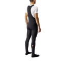 Spodnie rowerowe na szelkach Castelli Entrata Wind czarne - XL