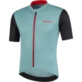 Koszulka rowerowa Rogelli Minimal miętowa - M