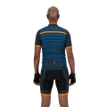 Koszulka rowerowa Rogelli Stripe niebieska