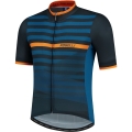 Koszulka rowerowa Rogelli Stripe niebieska