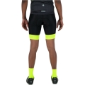 Spodenki rowerowe Rogelli Flex czarno-żółte - M