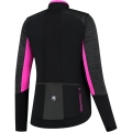 Kurtka rowerowa damska Rogelli Glory czarno-różowa - XL
