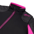 Kurtka rowerowa damska Rogelli Glory czarno-różowa - XL