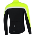 Koszulka rowerowa z długim rękawem Rogelli Course czarno-żółta - 4XL