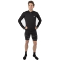 Koszulka rowerowa z długim rękawem Rogelli Treviso 2.0 czarna - 3XL