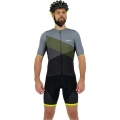 Koszulka rowerowa Rogelli Spike szaro-żółta