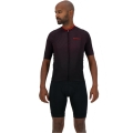 Koszulka rowerowa Rogelli Weave czarno-czerwona - XL