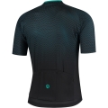 Koszulka rowerowa Rogelli Weave czarno-zielona