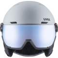 Kask narciarski Uvex Wanted Visor szary