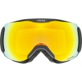 Gogle narciarskie Uvex Downhill 2100 CV czarno-pomarańczowe
