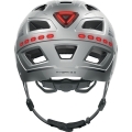 Kask rowerowy Abus Hyban 2.0 LED srebrny