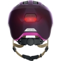 Kask rowerowy Abus Smiley 3.0 ACE LED fioletowy