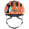 Kask rowerowy Abus Smiley 3.0 pomarańczowo-biały