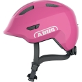 Kask rowerowy Abus Smiley 3.0 różowo-biały