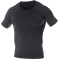 Koszulka Brubeck Active Wool grafitowa - M