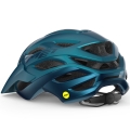 Kask rowerowy MET Veleno MIPS niebieski