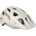 Kask rowerowy MET Echo MIPS biało-brązowy