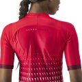 Koszulka rowerowa damska Castelli Climbers 2.0 czerwona
