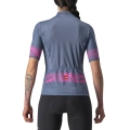 Koszulka rowerowa damska Castelli Fenice granatowa - XS
