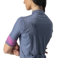 Koszulka rowerowa damska Castelli Fenice granatowa - XS