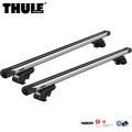 Bagażnik dachowy Thule SlideBar EVO FORD Galaxy 5-dr MPV 01-05 relingi srebrny