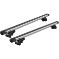 Bagażnik dachowy Thule SlideBar EVO MITSUBISHI Pajero Sport 5-dr SUV 06-08 (S. AMERICA) relingi srebrny