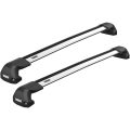 Bagażnik dachowy Thule Wingbar Edge TOYOTA Avensis 5-dr Kombi 09-18 fabryczne punkty srebrny