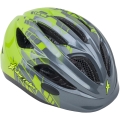 Kask rowerowy Author Star Rider szaro-zielony - 51-55