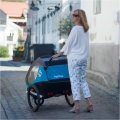 Przyczepka dziecięca Hamax Traveller Twin czarno-szara