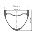 Koło tylne DT Swiss HXC 1200 Spline 29