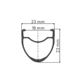 Koło tylne DT Swiss P 1800 Spline 23 SRAM XDR