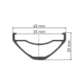 Koło przednie DT Swiss H 1900 Spline 27.5