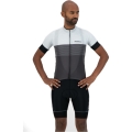 Koszulka rowerowa Rogelli Boost czarno-szary - M