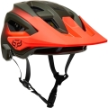 Kask rowerowy Fox Speedframe Pro oliwkowo-pomarańczowy