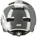 Kask rowerowy Uvex Kid 3 szaro-biały