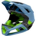 Kask rowerowy Fullface Fox Proframe Blocked MIPS niebieski