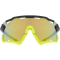 Okulary rowerowe Uvex Sportstyle 228 czarno-żółte