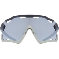 Okulary rowerowe Uvex Sportstyle 228 czarno-szare